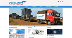 Desktop Screenshot of premiertransport.com